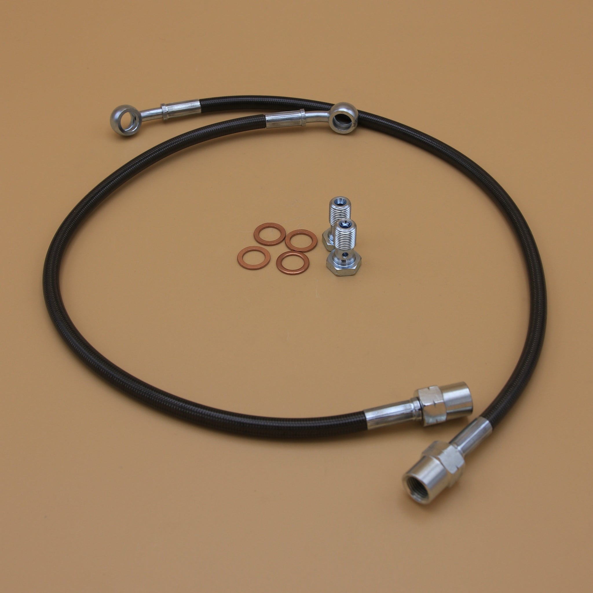 240 Medium Brake SS Brake Line Kit